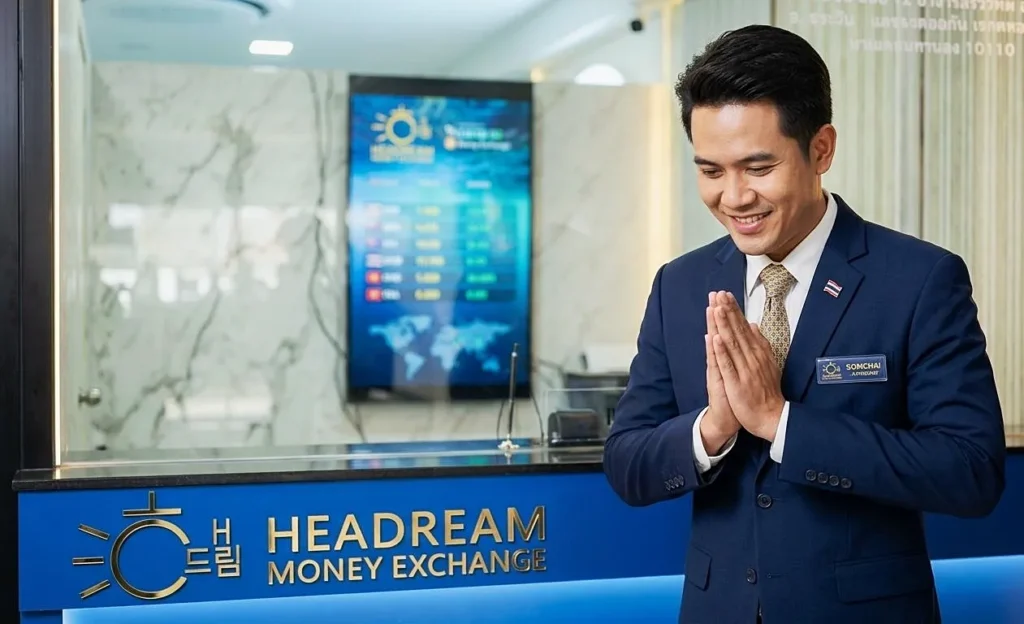 태국 환전소 해드림